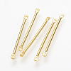 Brass Bar Links connectors KK-T020-23G-1