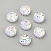 Transparent Resin Cabochons RESI-WH0038-47C-1