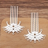 Ancient Style Hanfu Alloy Alligator Hair Clips for Women PW-WG19BAE-01-1