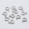 925 Sterling Silver Spring Ring Clasps STER-K167-076B-S-2