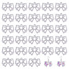 30Pcs Zinc Alloy Open Back Bezel Pendant FIND-CA0009-60-1