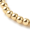 Brass Beaded Bracelets BJEW-JB06335-01-2