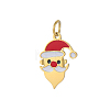 Christmas 304 Stainless Steel with Red Enamel Charms SA-OY003-76G-1