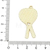 Tennis Alloy Enamel Pendants AL-CBA292F-02J-G-3