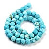 Dyed Natural Turquoise Beads Strands G-H028-A04-01-3