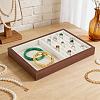 Rectangle Wood Jewelry Trays for Earrings AJEW-WH0880-84A-4