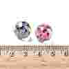 Transparent UV Plating Acrylic Beads PACR-Z002-01B-3