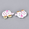 Printed Opaque Resin Beads RESI-N043-06A-2
