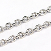 Tarnish Resistant 304 Stainless Steel Cable Chains CHS-L001-68-1.2mm-1