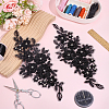 1 Pair Polyester Decorations DIY-HY0003-54B-4