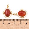 Natural Agate(Dyed & Heated) and Shell Pendants GG-CBA7C8E-01A-3