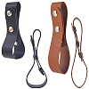 4Pcs 2 Styles Imitation Leather Belt Bullwhip Holder AJEW-GF0014-45-7