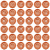50Pcs Wood Buttons BUTT-GF0004-33-7