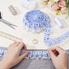 5Yards Polyester Lace Ribbon OCOR-GF0006-20A-3