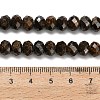 Natural Bronzite Beads Strands G-Z111-A25-6