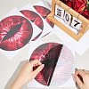 2 Sets Eye PVC Headlight Car Sticker AJEW-CP0006-12B-3