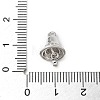 Brass Micro Pave Cubic Zirconia Pendants KK-P290-27P-3