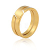 304 Stainless Steel Finger Rings FS-WGF5903-07-2