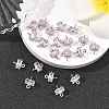 SHEGRACE Brass Pave Cubic Zirconia Rectangle Connector Charms XGRQ2O378-438B-P-4