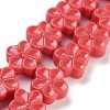 Synthetic Coral Carved Beads Strands CORA-B001-04A-1