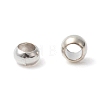 Brass Crimp Beads X-KK-L020-P-2