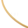 304 Stainless Steel Snake Chain Necklace for Women NJEW-G104-01G-2