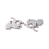 201 Stainless Steel Charms STAS-G273-02P-2