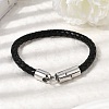 304 Stainless Steel Bracelets BJEW-D408-09P-4