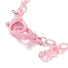 Personalized ABS Plastic Cable Chain Necklaces NJEW-JN03220-03-2