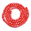 Electroplate Glass Beads Strands LS-EGLA-A044-P3mm-A03-3