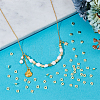 80Pcs Brass Spacer Beads KK-UN0005-10-2