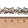 Electroplated Transparent Glass Beads Strands GL-CBA98F0-09D-4