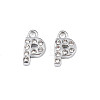 304 Stainless Steel Charms STAS-N095-137P-1