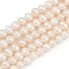 Natural Cultured Freshwater Pearl Beads Strands PEAR-I007-07Y-05A-2