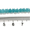 Dyed Natural Amazonite Beads Strands G-G085-B30-01-4