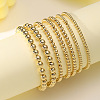 7Pcs CCB Round Beaded Stretch Bracelets WGF8C34-01-3
