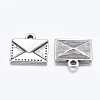 Tibetan Style Alloy Mail Charms LS-EA10712Y-1