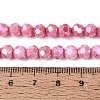 Anti-Tarnish Electroplate Glass Beads Strands EGLA-ZX010-6mm-03-6