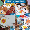 MAYJOYDIY US 1 Set PET Hollow Out Drawing Painting Stencils DIY-MA0005-22A-6