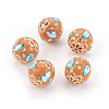 Handmade Indonesia Rhinestone Beads IPDL-E012-18A-1