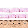 Anti-Tarnish Electroplate Glass Beads Strands GLAA-T025-6mm-10H-4
