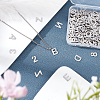 288Pcs 36 Style 304 Stainless Steel Alphabet LetterA~Z Charms and Number 1~9 Charms STAS-DC0002-31-4