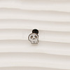 Skull 304 Stainless Steel Enamel Threadless Labrets WG8A93D-02-3