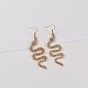 Alloy Rhinestone Dangle Earrings FS-WGB3D7E-01-1