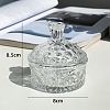 Transparent Glass Jewelry Storage Box PW-WGE5865-04-1