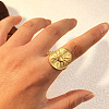 304 Stainless Steel Cuff Rings LS-RJEW-S626-10G-A-1