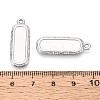 304 Stainless Steel Pendant Cabochon Settings STAS-N108-61P-3