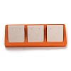 Resin Artificial Marble Finger Earring Display Tray AJEW-I048-03-2