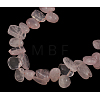 Natural Rose Quartz Beads Strands X-G505-034-2
