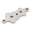 Non-Tarnish 304 Stainless Steel Connector Charms STAS-Z076-21P-2